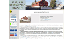 Desktop Screenshot of fehervarkrizis.hu